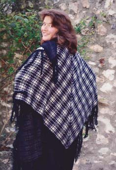 tartan shawl